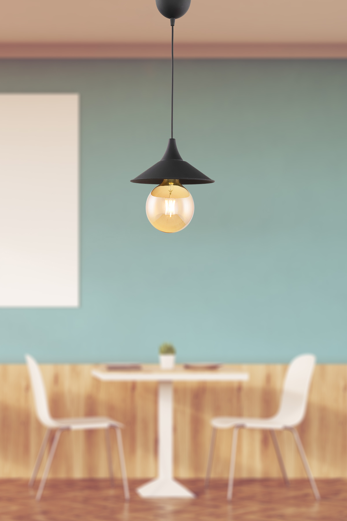 Berlin Chandelier Black